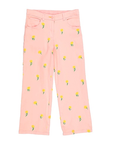 STELLA McCARTNEY KIDS Denim trousers Light pink 98% Cotton, 2% Elastane, Polyester