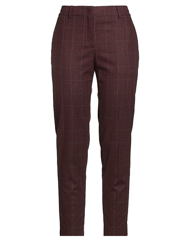 PS PAUL SMITH Casual pants Chocolate brown 44% Virgin Wool, 27% Polyester, 13% Viscose, 13% Polyamide, 3% Elastane