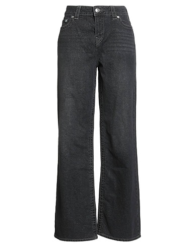TRUE RELIGION Denim pants Black 100% Cotton