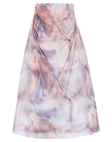 HAVEONE Long skirt Lilac 100% Polyester, Elastane
