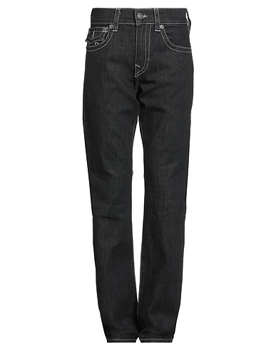 TRUE RELIGION Denim trousers Black 98% Cotton, 2% Elastane