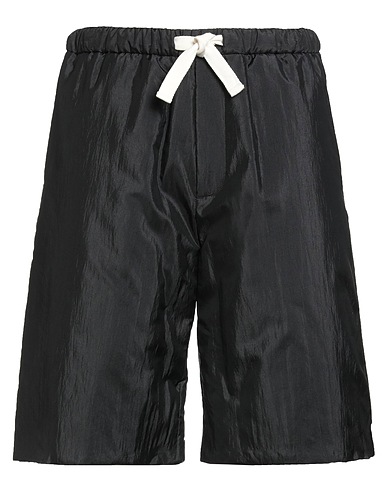 JIL SANDER+ Shorts & Bermuda Black 64% Polyamide, 36% Silk