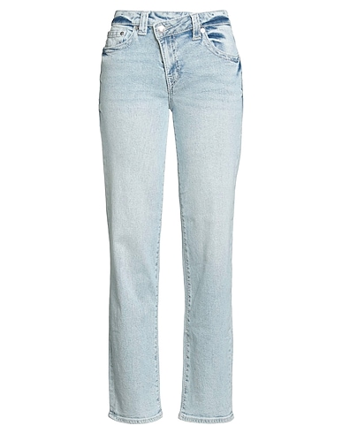 TRUE RELIGION Denim pants Blue 99% Cotton, 1% Elastane