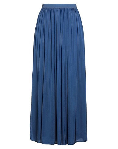 ALESSIA SANTI Long skirt Midnight blue 100% Viscose