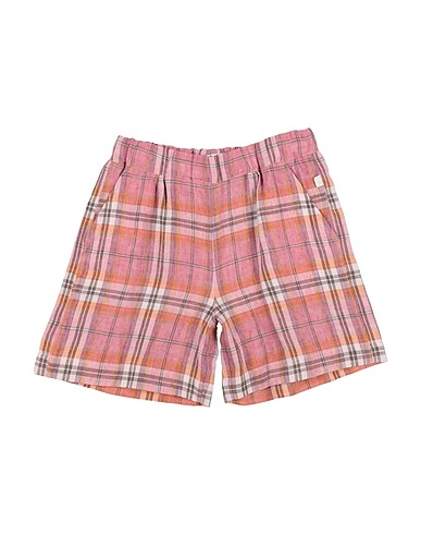 IL GUFO Shorts & Bermuda Pink 100% Linen