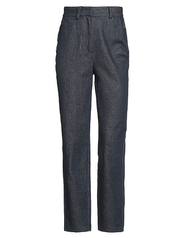 BALLANTYNE Denim trousers Blue 98% Cotton, 2% Elastane