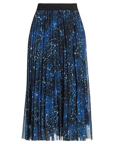 KARL LAGERFELD Jupe mi-longue Bleu 100% Polyester recyclé