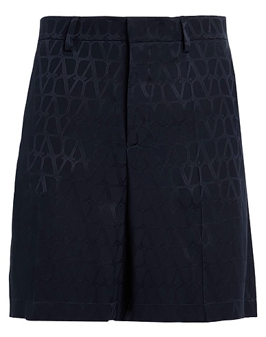 VALENTINO GARAVANI Shorts & Bermuda Black 100% Silk