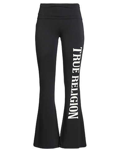 TRUE RELIGION Leggings Black 47% Cotton, 47% Modal, 6% Elastane