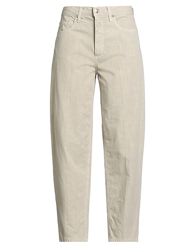 NINE IN THE MORNING Pantalone Beige 100% Cotone