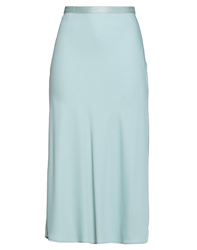 CALVIN KLEIN Midi skirt Turquoise 100% Polyester
