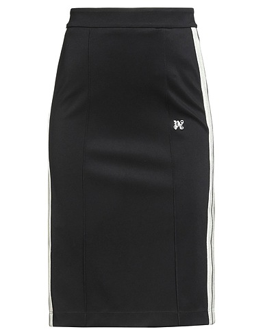 PALM ANGELS Midi skirt Black 69% Acetate, 20% Polyamide, 11% Elastane, Polyester