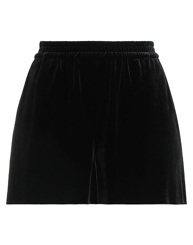 TWINSET Shorts & Bermuda Nero 93% Poliestere, 7% Elastan