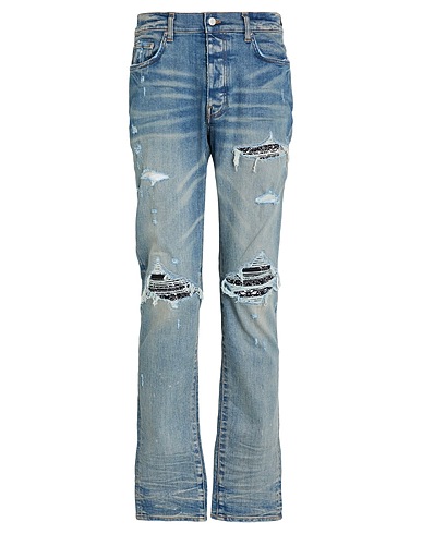 AMIRI Denim trousers Blue 92% Cotton, 6% Elastomultiester, 2% Elastane