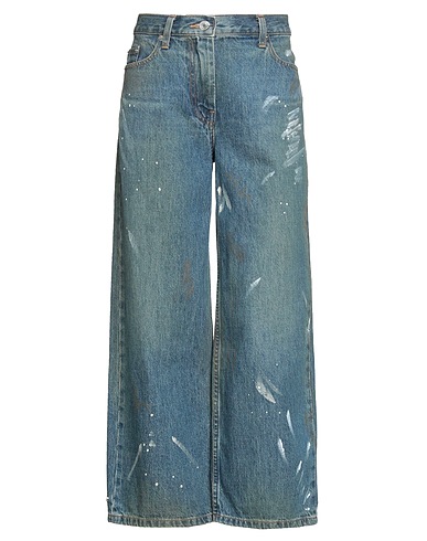 HELMUT LANG Denim trousers Blue 100% Cotton