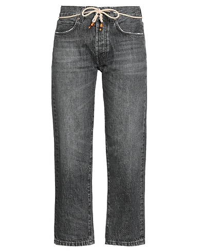 ROŸ ROGER'S Denim trousers OLD GLORY
 Black 100% Cotton
