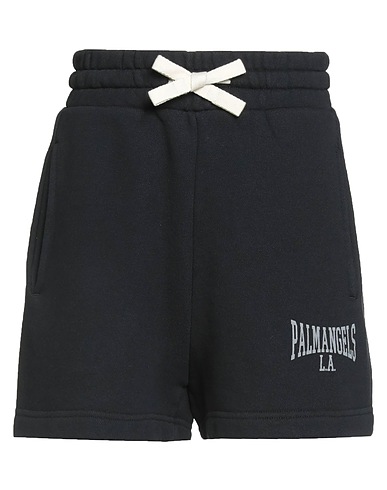 PALM ANGELS Shorts & Bermuda Nero 100% Cotone