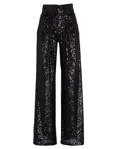 NENETTE Casual pants Black 100% Polyester, Elastane