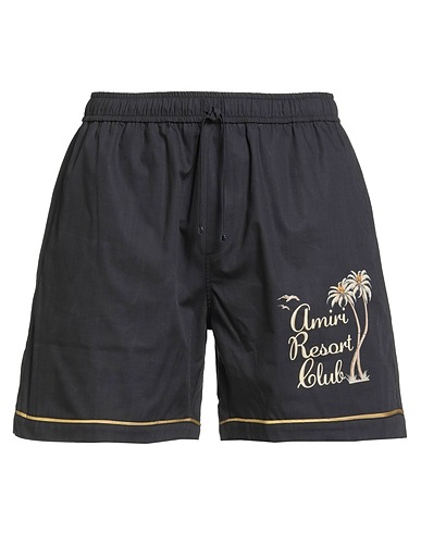 AMIRI Shorts & Bermuda Charcoal 100% Cotton