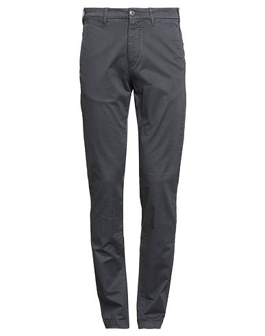 40WEFT Casual pants Grey 98% Cotton, 2% Elastane