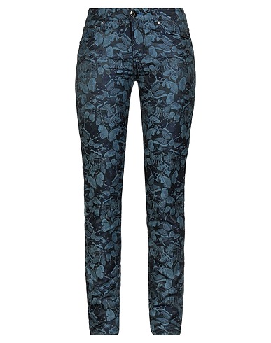 JACOB COHЁN Casual trouser Navy blue 83% Cotton, 15% Viscose, 2% Elastane