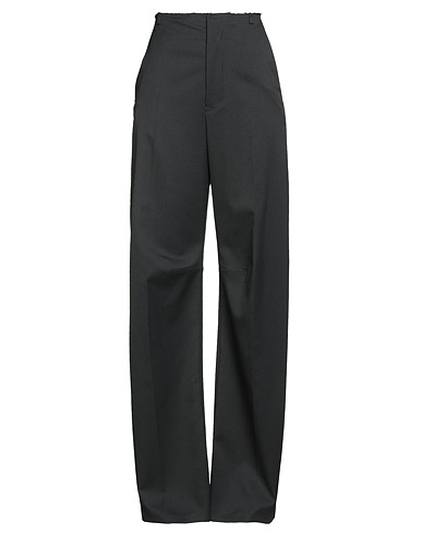 MM6 MAISON MARGIELA Casual trouser Black 69% Polyester, 30% Viscose, 1% Elastane