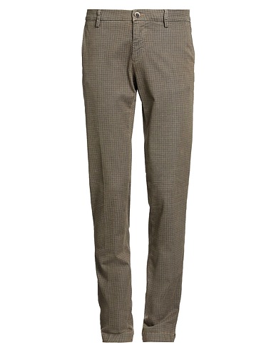 MASON'S Pantalone Verde militare 69% Modal, 28% Cotone, 3% Elastan