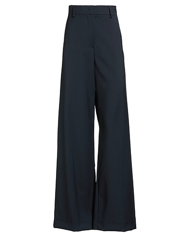 WEEKEND MAX MARA Pantalone Blu notte 100% Lana Vergine
