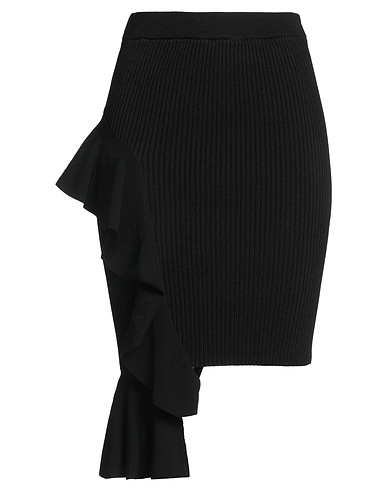 MOSCHINO JEANS Mini skirt Black 65% Viscose, 35% Polyamide