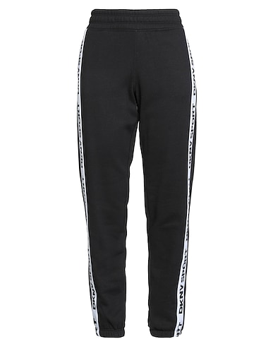 DKNY Casual trouser SPORT Black 60% Cotton, 40% Polyester
