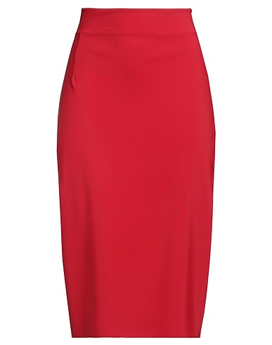 CHIARA BONI LA PETITE ROBE Midi skirt Red 75% Polyamide, 25% Elastane