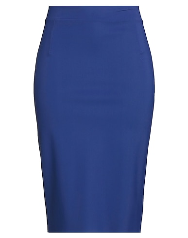 CHIARA BONI LA PETITE ROBE Midi skirt Blue 75% Polyamide, 25% Elastane