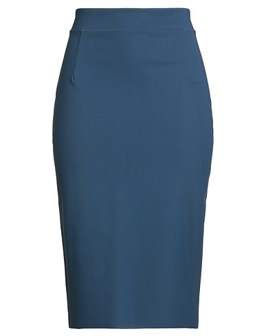 CHIARA BONI LA PETITE ROBE Midi skirt Navy 75% Polyamide, 25% Elastane