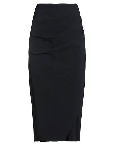 CHIARA BONI LA PETITE ROBE Midi skirt Black 75% Polyamide, 25% Elastane