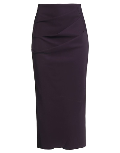 CHIARA BONI LA PETITE ROBE Midi skirt PRUGNA 75% Polyamide, 25% Elastane