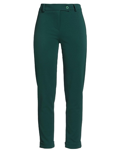 HAVEONE Pantalone Verde scuro 95% Poliestere, 5% Elastan