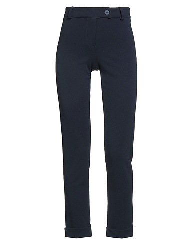 HAVEONE Casual pants Navy 95% Polyester, 5% Elastane