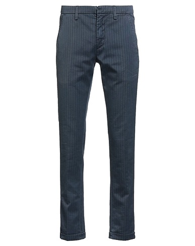DONDUP Casual trouser Navy blue 100% Cotton