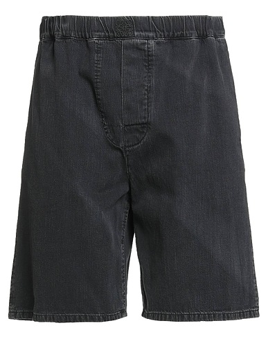 LOEWE Denim shorts Black 100% Cotton