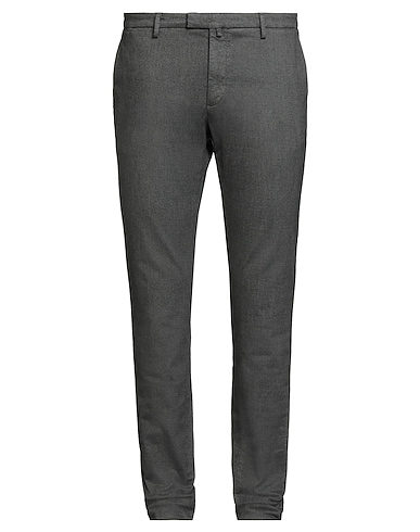 BRIGLIA 1949 Casual trouser Charcoal 43% Cotton, 35% Polyester, 19% Viscose, 3% Elastane