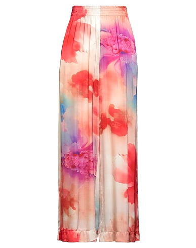 VICOLO Casual pants Red 100% Viscose