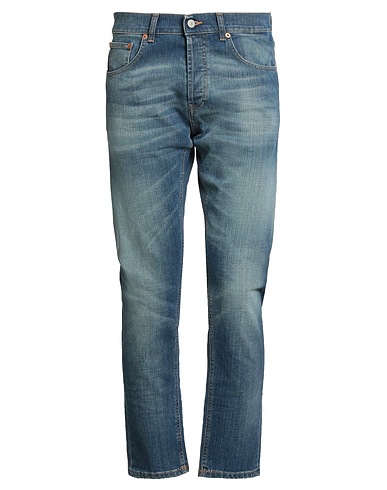 DONDUP Denim trousers Blue 98% Cotton, 2% Elastane