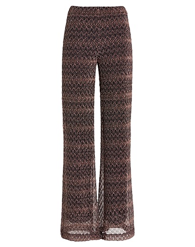MISSONI Pantalón Negro 52% Fibra metálica, 48% Poliamida