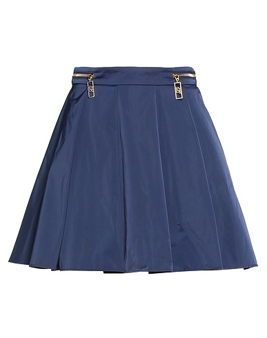 ELISABETTA FRANCHI Mini skirt Navy 100% Polyester