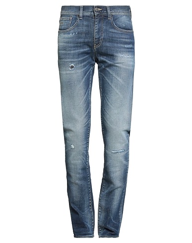 ARMANI EXCHANGE Denim trousers Blue 98% Cotton, 2% Elastane