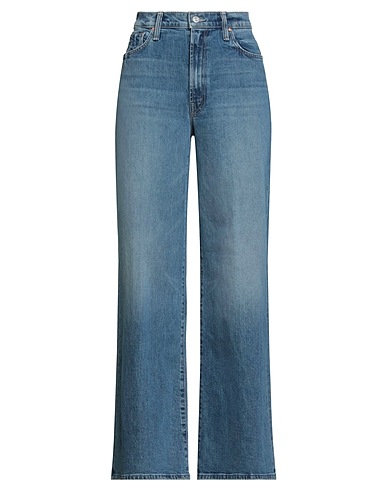 MOTHER Denim trousers SUPERIOR 98% Cotton, 2% Elastane