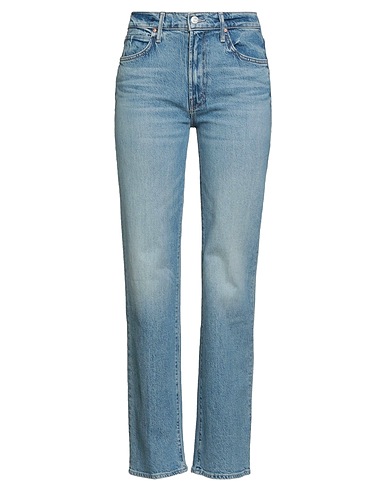MOTHER Denim pants SUPERIOR Blue 59% Cotton, 40% Lyocell, 1% Elastane