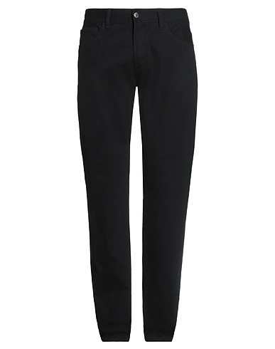 ARMANI EXCHANGE Denim trousers Black 99% Cotton, 1% Elastane