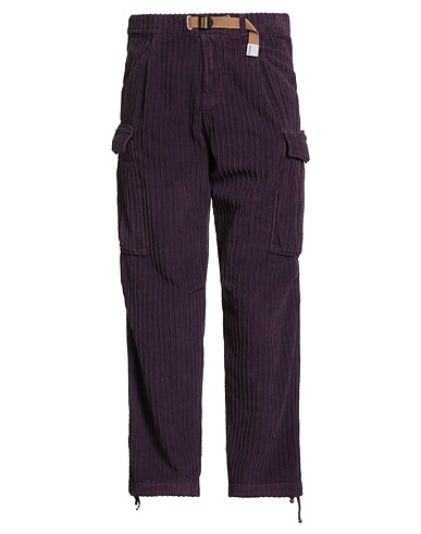 WHITE SAND Casual pants Plum 100% Cotton