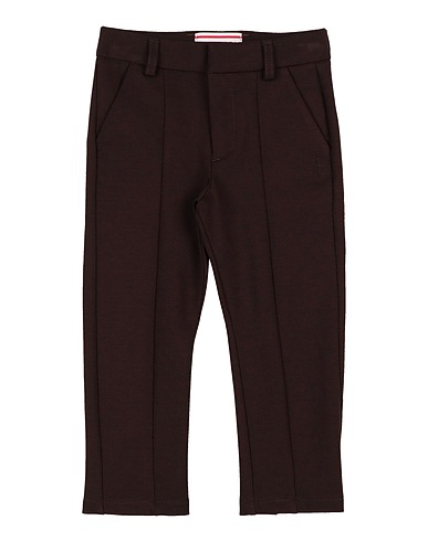 PACIOTTI Casual trouser Dark brown 64% Viscose, 31% Polyamide, 5% Elastane